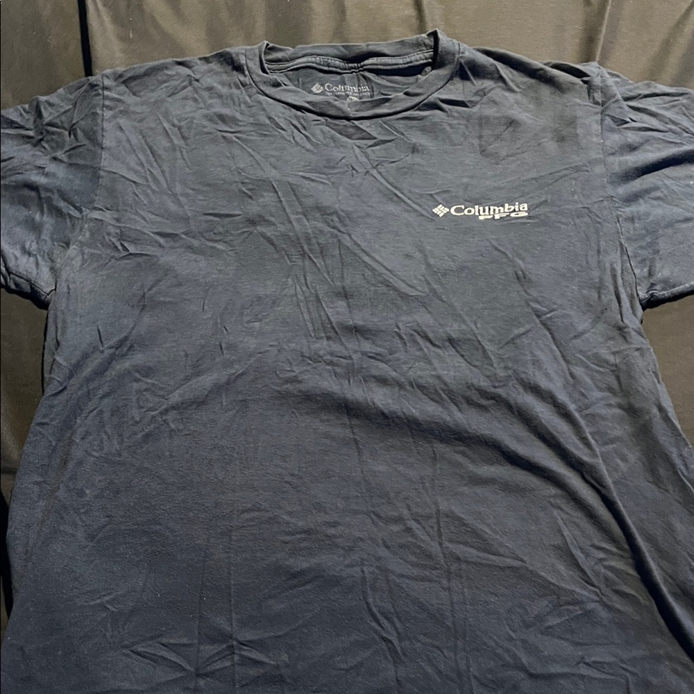 Columbia Navy Blue Short Sleeve Tee